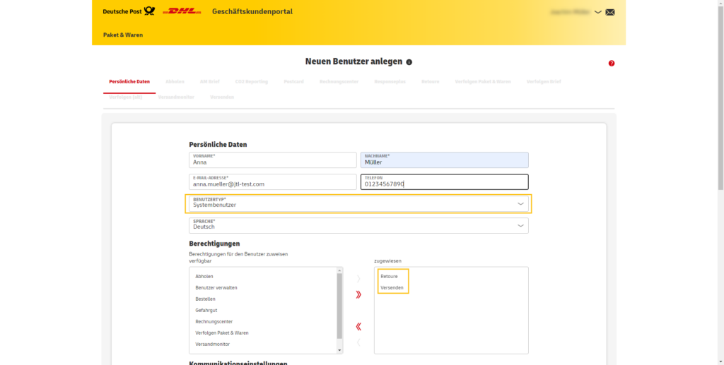 JTLShippingLabels für DHL Paket DHLEtiketten direkt aus JTLWawi