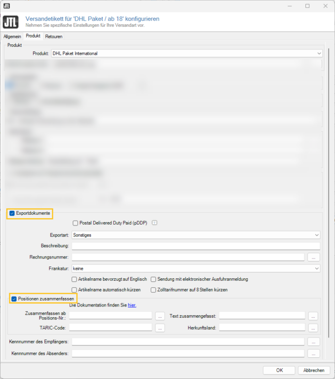 JTLShippingLabels für DHL Paket / DHL Versenden 3.0 einrichten JTLGuide