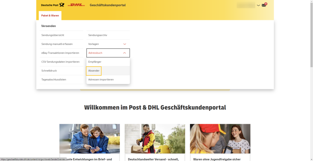 JTLShippingLabels für DHL Paket / DHL Versenden 3.0 einrichten JTLGuide
