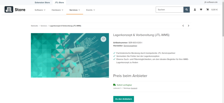 JTL Wms Erste Schritte 001 Jtl Kontaktformular