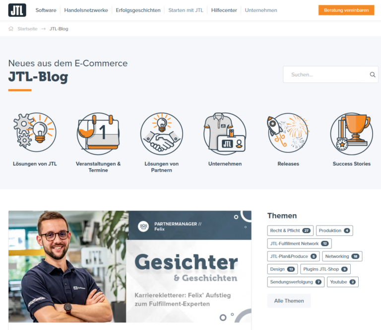 JTL Wms Erste Schritte 004 Jtl Blog