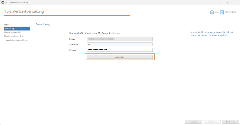 Personenbezogene Daten Anonymisieren Datenbank Anmeldung