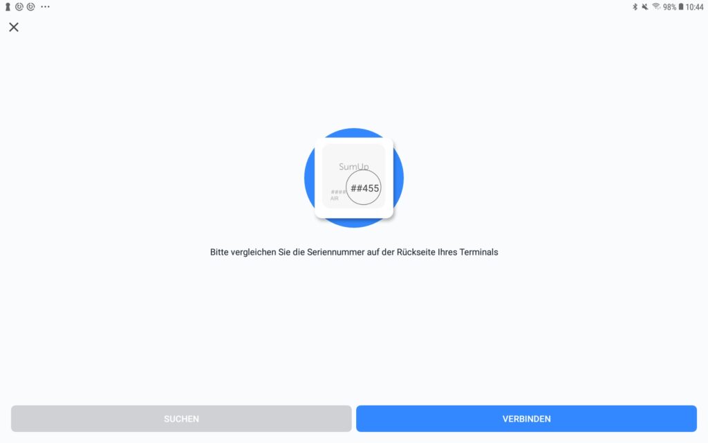 Kartenleser für SumUp mit JTL-POS verbinden