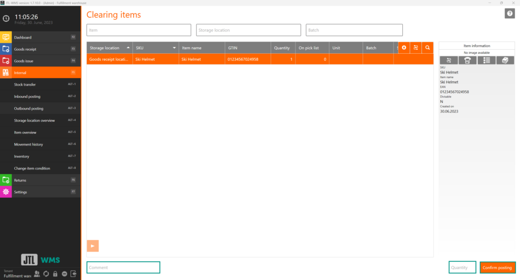 outbound-posting-jtl-wms
