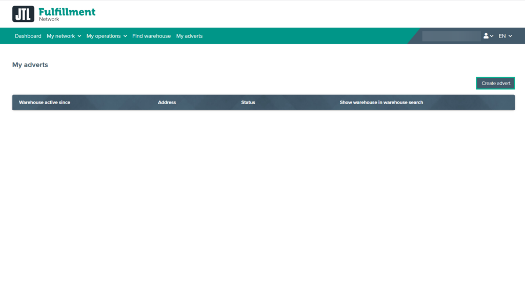 Fulfillment Matchmaker Warehouse advert Activation Navigation