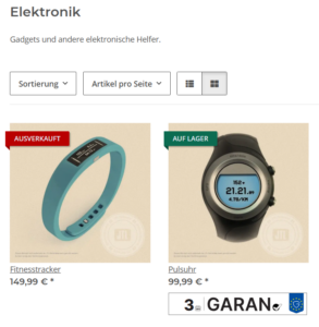 jtl-shop-beispiel-garantielabel-artikelliste