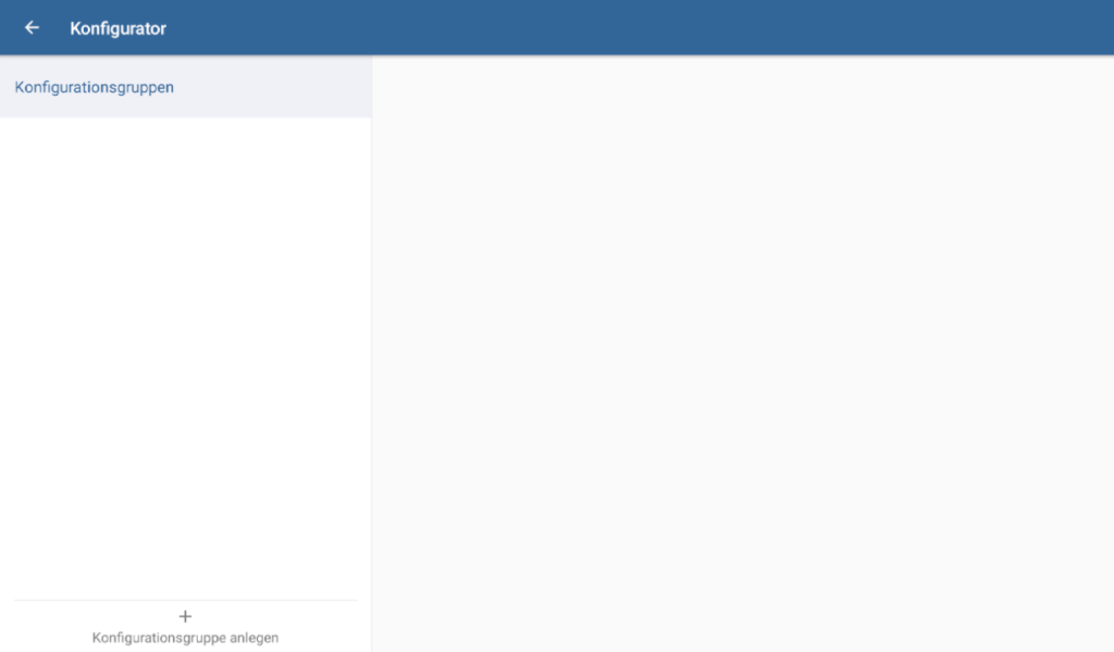 Seite Konfigurator in JTL-POS