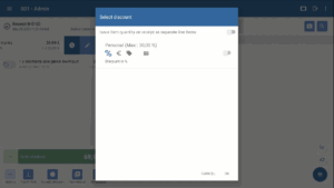 Personal discount calculator Jtl Pos