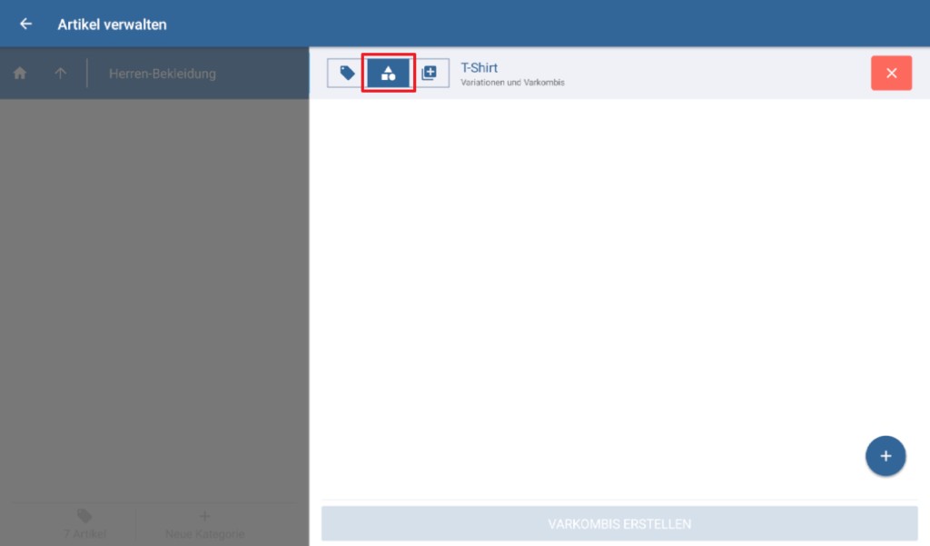 Variationen für JTL-POS