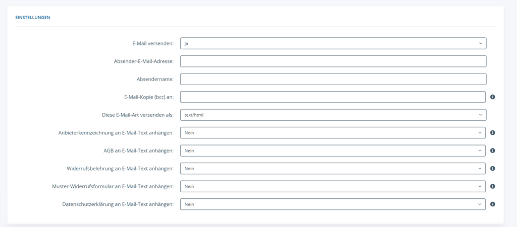 E-Mail-Vorlage in JTL-Shop bearbeiten